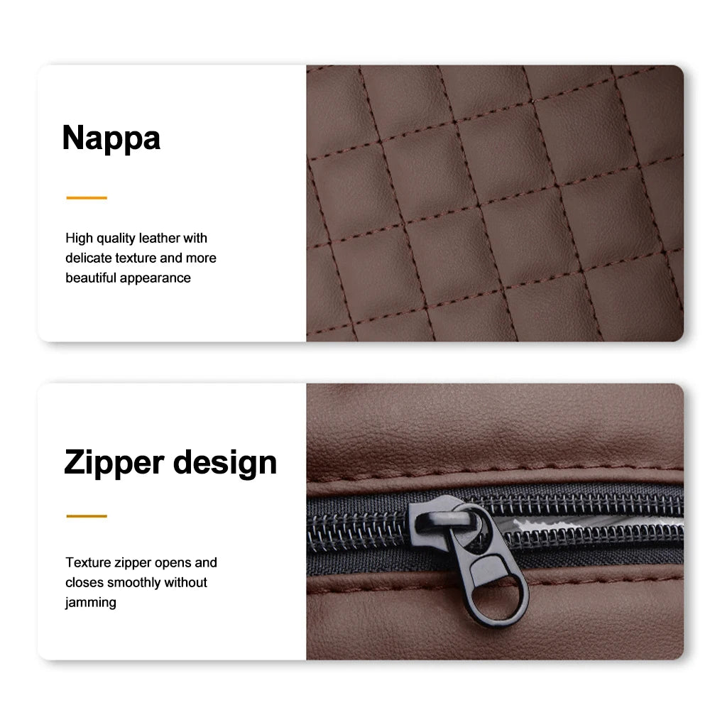 Car Armrest Pad Universal Center Console Elbow Rest Support with Tissue Storage Auto Arm Rest Mat Protection Cushion