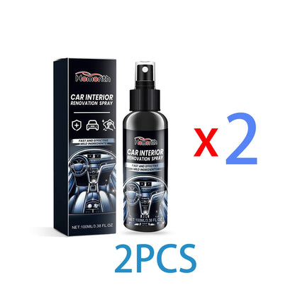 Spray Limpador de Interior 100ml - Painel, Couro e Plástico