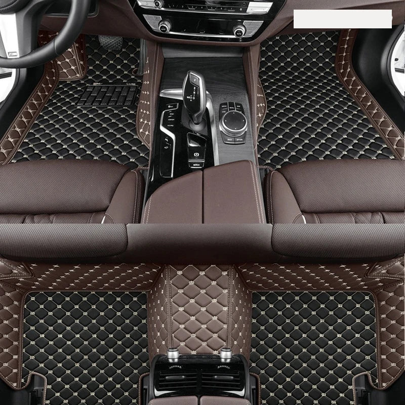 Car Floor Mats For Dacia Duster Renault Duster HM 2021~2022 Waterproof Ptotective Pads Car Mats Full Set Car Accessories