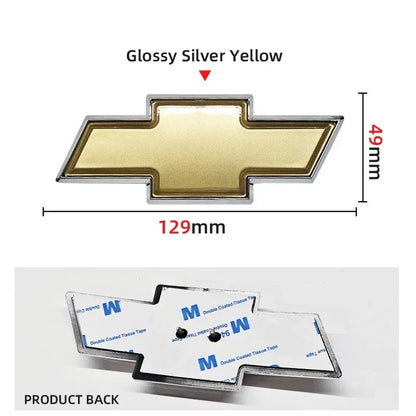 ABS Car Front Hood Emblem Sticker Rear Tail Trunk Badge Accessories for Chevrolet Epica Spark Aveo Captiva Cruze Malibu XL Trax