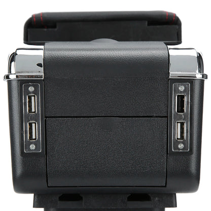 Universal Car Center Console Armrest Box Container Adjustable with USB Interface