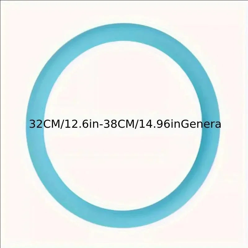 Silicone Steering Wheel Cover Ultra-thin Anti-slip Steering Wheel Cover Soft Silicone Accessories Universal Steering Wheel Cover