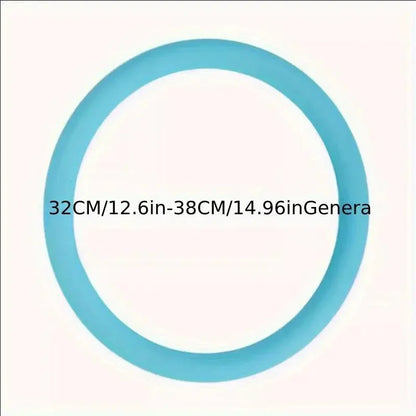 Silicone Steering Wheel Cover Ultra-thin Anti-slip Steering Wheel Cover Soft Silicone Accessories Universal Steering Wheel Cover