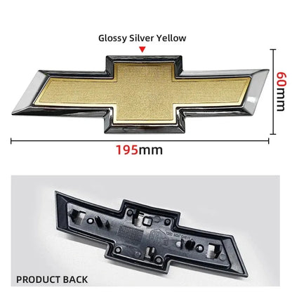 ABS Car Front Hood Emblem Sticker Rear Tail Trunk Badge Accessories for Chevrolet Epica Spark Aveo Captiva Cruze Malibu XL Trax
