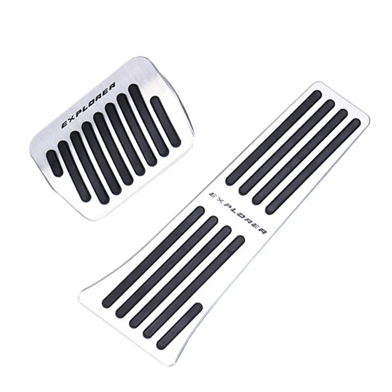 For Ford Explorer U625 Acessories 2022 2021 2023 2020 Car Pedals Stainless Steel Brake Non-slip No Drilling Restfoot Pedals Pads