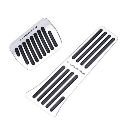 For Ford Explorer U625 Acessories 2022 2021 2023 2020 Car Pedals Stainless Steel Brake Non-slip No Drilling Restfoot Pedals Pads