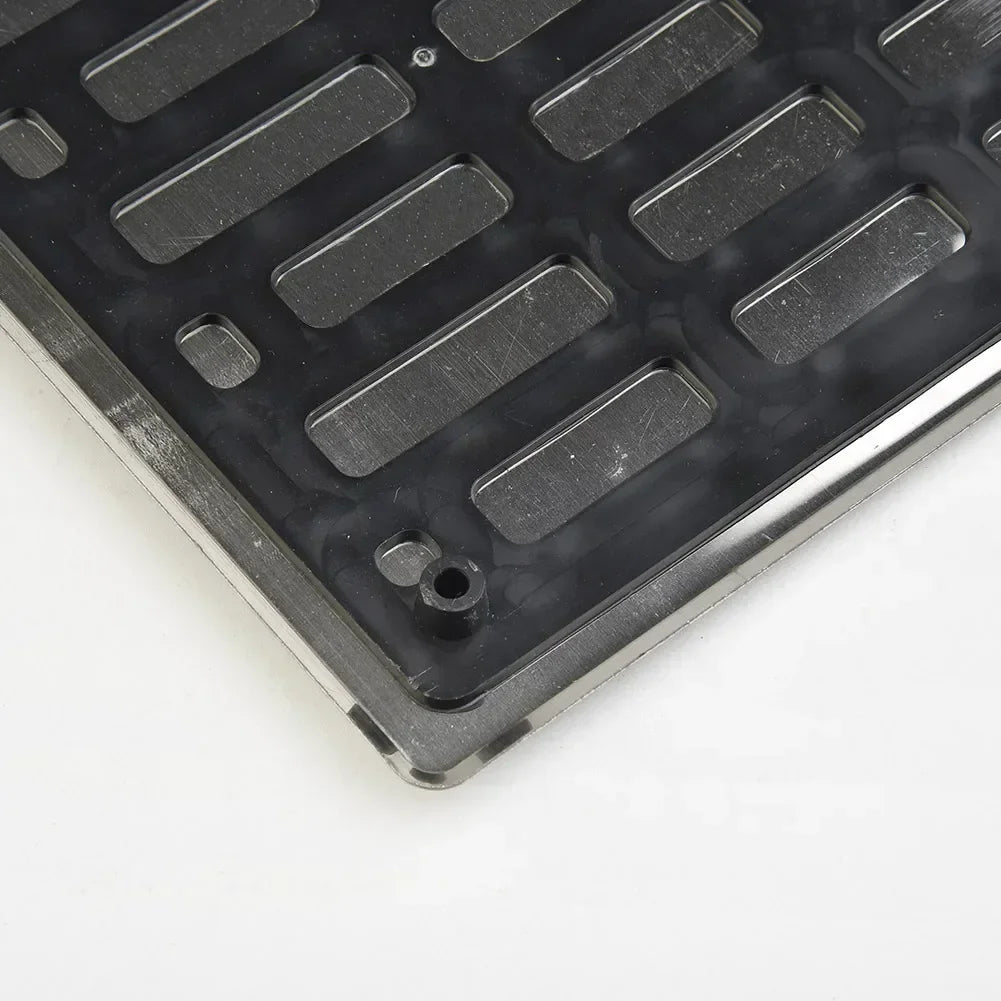 Universal 23.5X16cm Car Foot Pedal Pad Universal Carpet Patch Foot Pedal Anti-Skid Pad Car Truck Foot Heel Scuff Plate