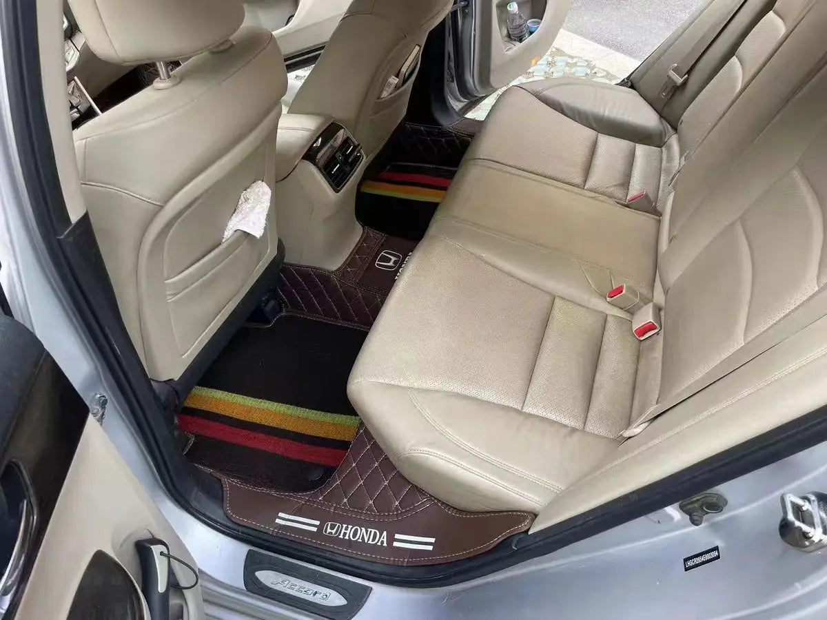 Customized car floor mats for Audi A7  Q5 A3 Q2L  Customized package door sill LOGO car floor mats accessories interior details