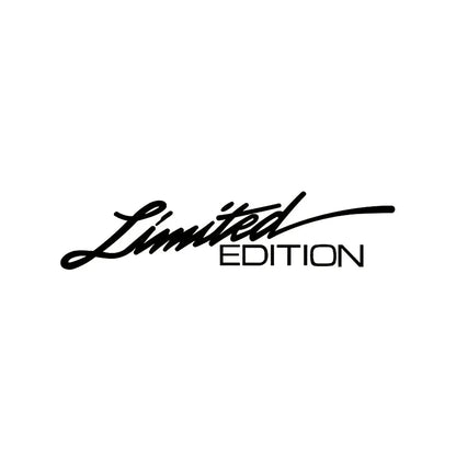 2pcs Limited Edition Emblem Badge auto car Sticker Limited Edition Logo for Car Motorcycle Truck Bike