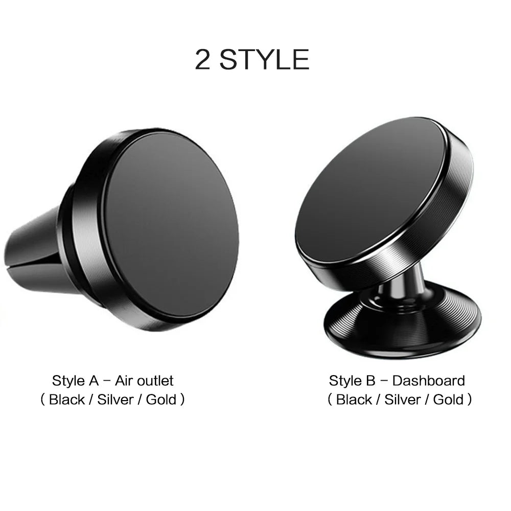 Car Phone Holder Magnetic Phone Mount Holder Mobile Phone Support GPS Magnet Holder Stand Air Vent Car Phone Holder