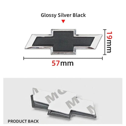 ABS Car Front Hood Emblem Sticker Rear Tail Trunk Badge Accessories for Chevrolet Epica Spark Aveo Captiva Cruze Malibu XL Trax