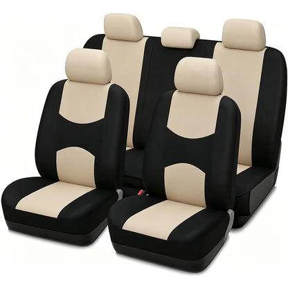 AUTOYOUTH Automobiles Seat Covers Full Car Seat Cover Universal Fit Interior Accessories Protector Color Gray Car-Styling