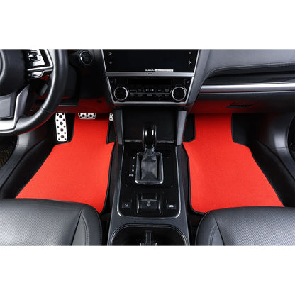 Universal Car Floor Mat Front & Rear Automotive Carpet Floor Mats for Auto SUV Sedans Vans Accessories Dirt and Wear-resistant