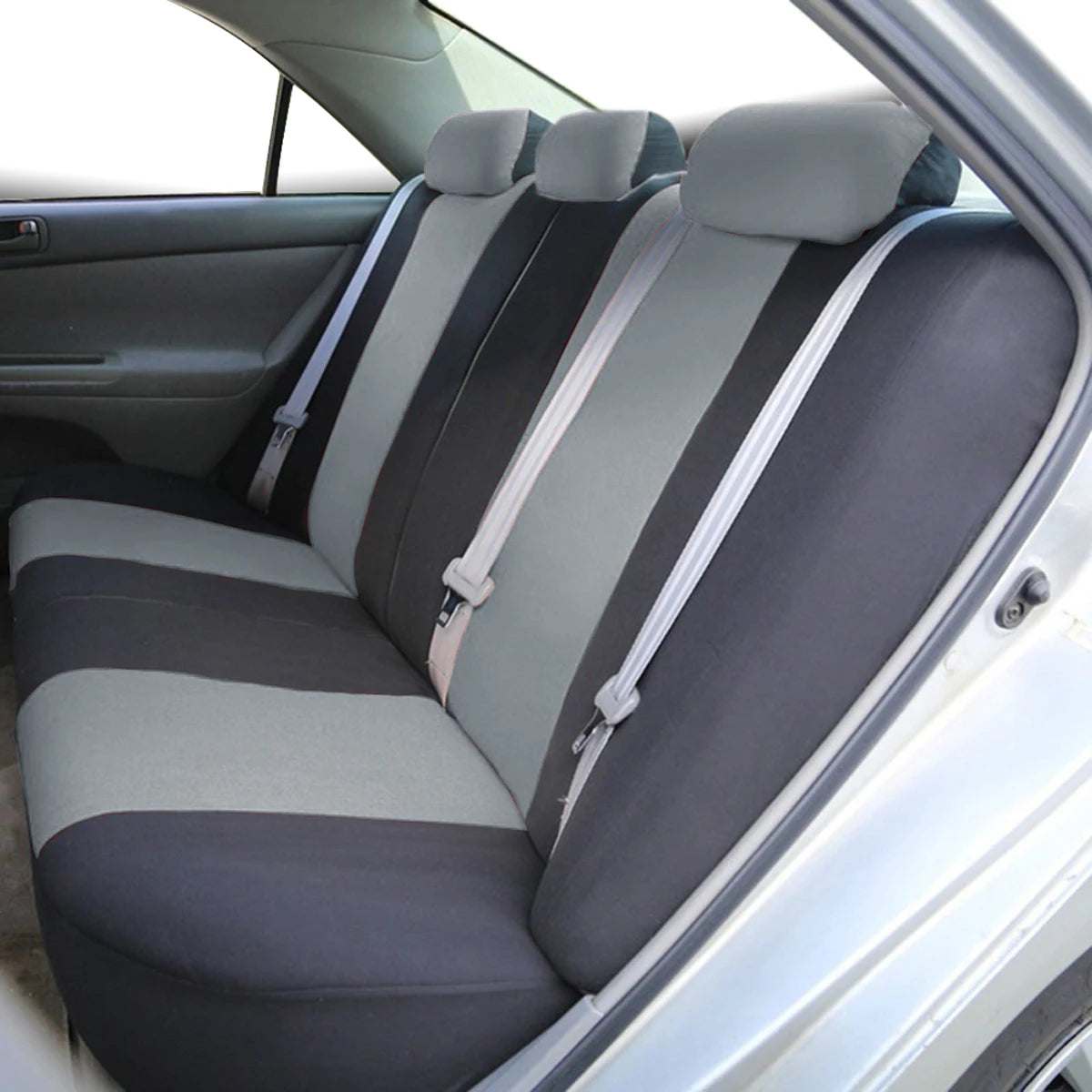 Four Seasons Fashion Universal 9 pcs Car Seat Cover Polyester Fabric Car Seat Cover