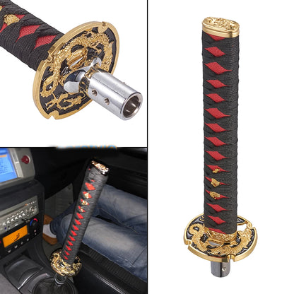 Universal Car Gear Shift Knob Katana Samurai Sword Shift Knob Aluminum Shifter Lever With Adapters Gear Shift Knob 10/15/26cm