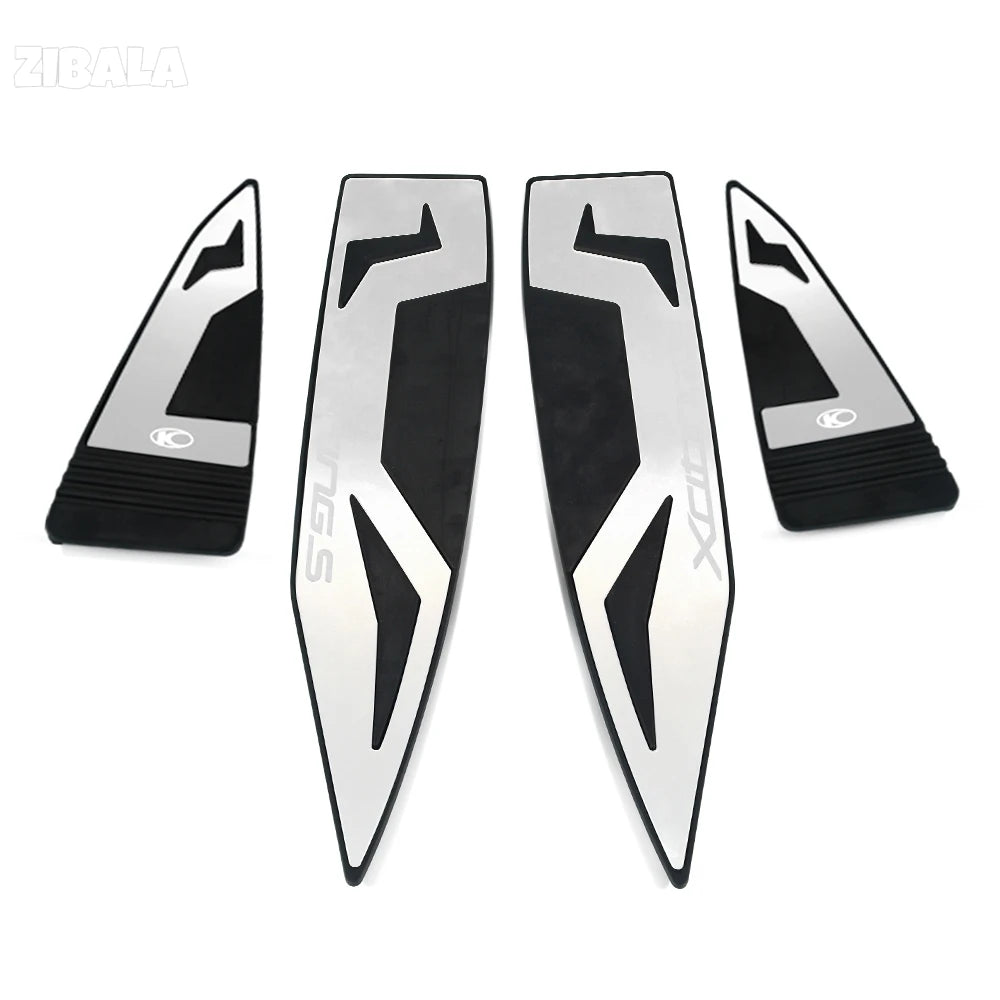 For KYMCO XCITING 400 S400 XCITINGS400 XCITING400 2019 Footrest Footpads Foot Pegs Pedals Plate Pads Motorcycle Accessories