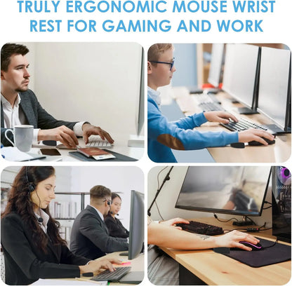 Gliding Wrist Rest, Ergonomic Wrist Rest for Mouse Gliding Palm Rest for Right  Relieve Hand Fatigue for Office Work Gaming