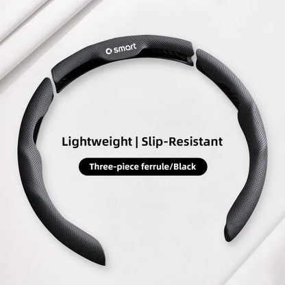 Sporty Steering Wheel Cover Advanced Leather Anti-Slip For Smart EQ Fortwo Forfour 453 451 452 450 454 Roadster Forjeremy