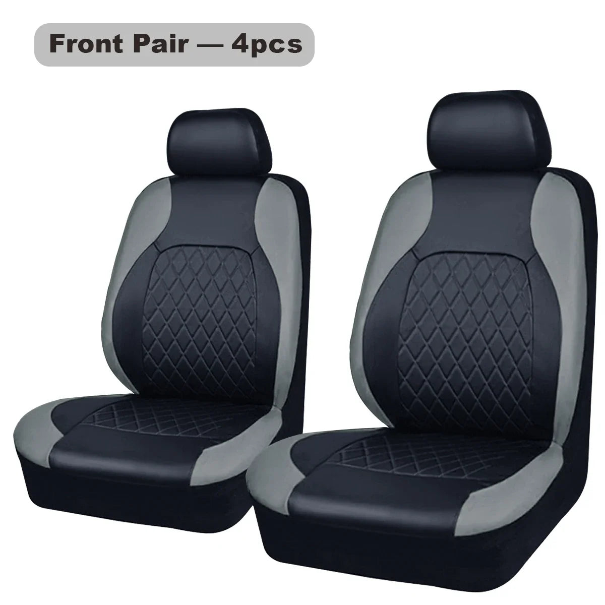PU Leather Car Seat Cover - Universal, Waterproof, for Sedan, SUV, Pickup Truck, All Seasons