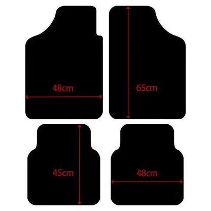 Universal Car Floor Mats For Mazda 2 3 BK 3 BL CX5 CX30 6 GG CX3 6 GH CX7 Axela All Models Auto Accessories Carpet Rugs