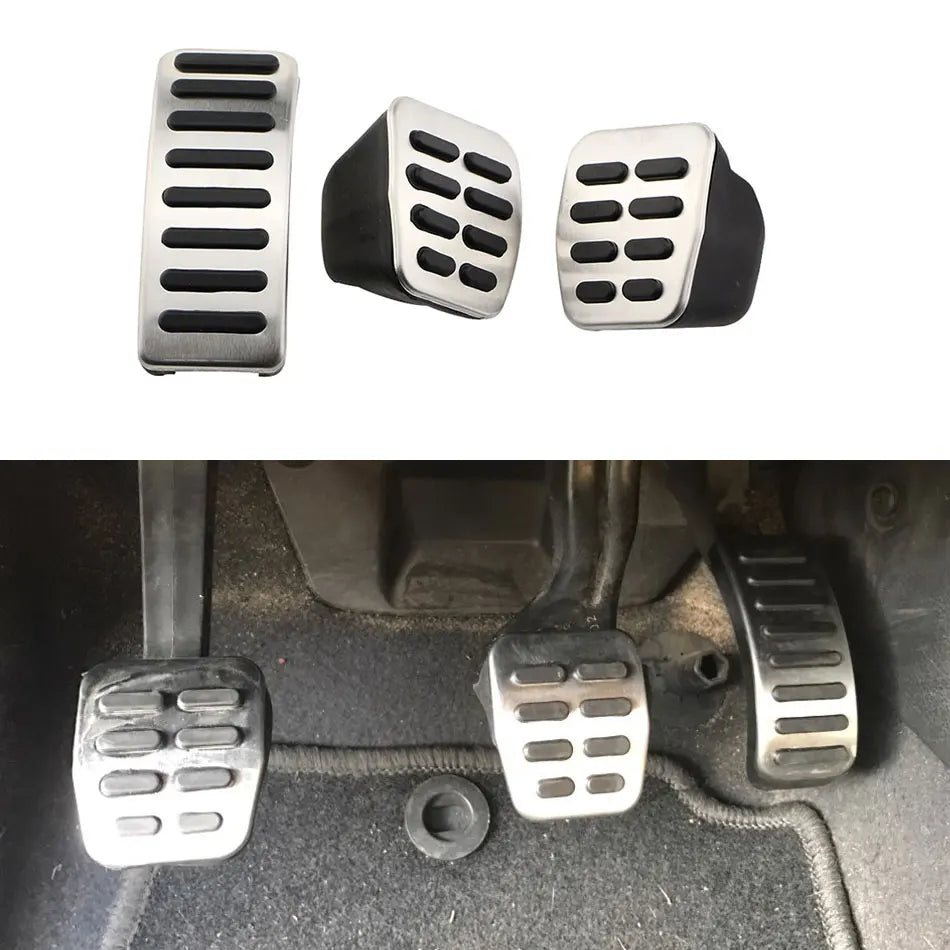 Car Pedal Pads for Volkswagen Polo Amarok Beetle Jetta MK4 Bora Golf 4 Vento Skoda Octavia 1U Fabia 1 Rabia Rapid Roomster