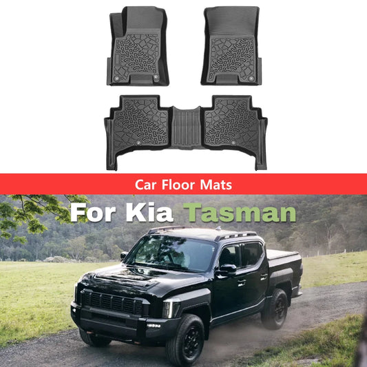 Car Floor Mats for Kin Tasman 2025 TEP All-weather Waterproof Non-slip Floor Liners Cargo Liner Protective Pad Car Accessories