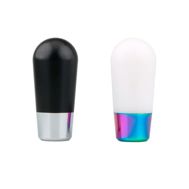 Acrylic car gear shift knob lever universal manual car gear shift knob adapter cool car hand handle ball white shift knob car