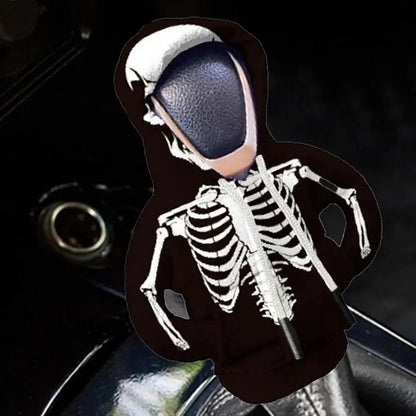 Shift Knob Hoodie Creative Cotton Car Shift Knob Cover Funny Car Interior Decoration Car Gear Stick Shift Knob Cover