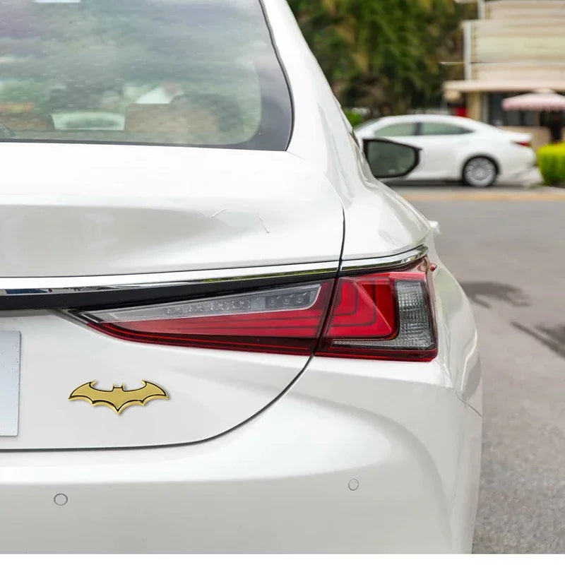 Car Exterior Decoration Creative Car Tail Label Car Sticker 3d Three-dimensional Scratch Blocking Personalized Metal Sticker