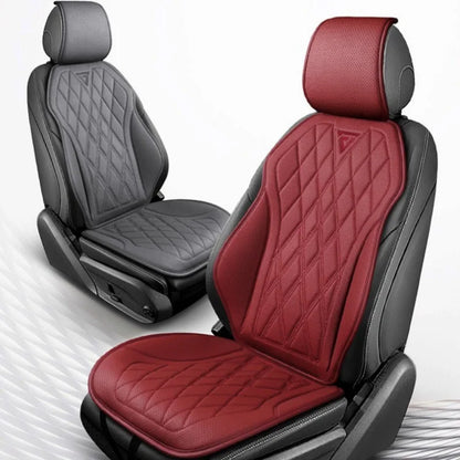 Breathable Nappa Leather Car Seat Cover Universal Comfortable Front Seat Cushion Durable Four Seasons Seat Covers Accessories