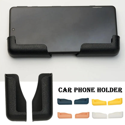 Car Phone Holder Multifunction Car Phone Mount Phone Holder Lightness Portability No Space Occupy Stand Auto Interior Accessorie