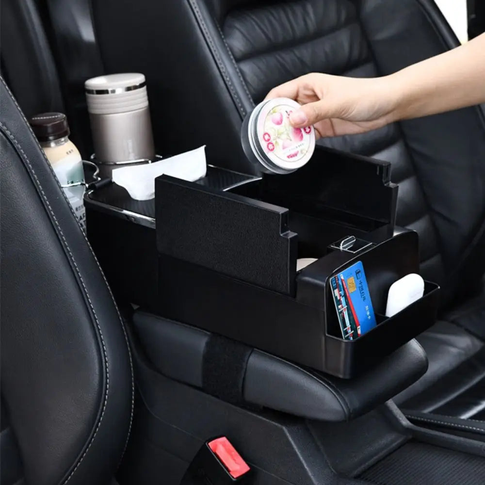 Universal Car Armrest Storage Box Comfortable Center Console Armrest Cushion Non-slip Car Elbow Support Pad