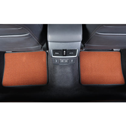 Universal Car Floor Mat Front & Rear Automotive Carpet Floor Mats for Auto SUV Sedans Vans Accessories Dirt and Wear-resistant