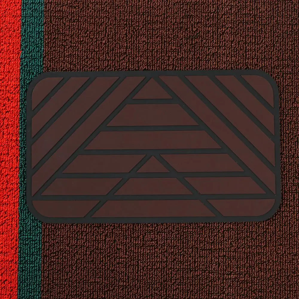 Car Main Driver Heel Pad Auto Brake Foot Pedal Floor Mat Anti-slip Wear-resistant PVC Footrest Plate Heel Pad For Car Driving
