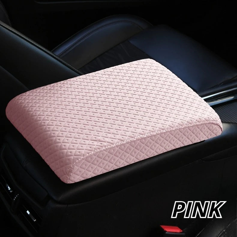 1pc Comfortable and Breathable Car Center Console Cover Car Armrest  Cushion Universal Armrest Cushion  Universal Fit
