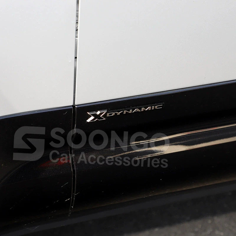 For Land Rover Defender 90 110 130 2020-2026 X-DYNAMIC Car Front Grille Emblem Side Badge Logo Decorative Strip Modified Sticker