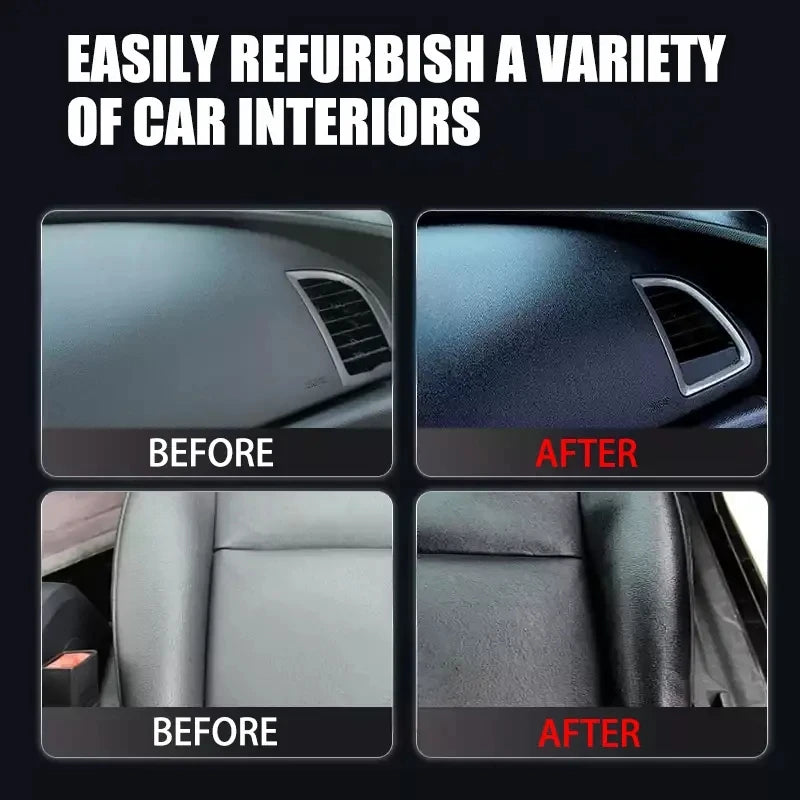 400g Heavy-Duty Car Plastic Renovator Wax - Fast-Acting Scratch Repair, Restores & Protects Car Bumpers, Interiors, Dashboard