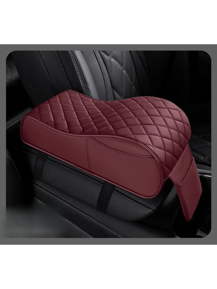 Universal Memory Foam Armrest Cushion for Car - Heightened Armrest Pad Cover, Universal Fit for Central Console Interior