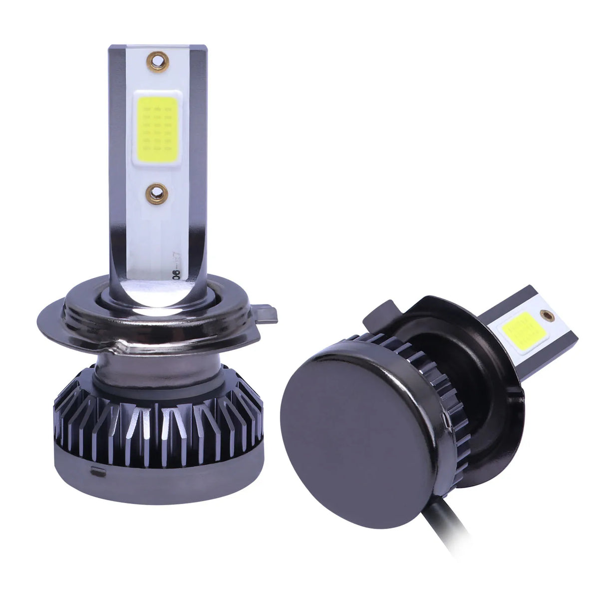 Kit Lâmpada LED H7 2 Peças 80W 12000LM 6000K - Mini para Farol