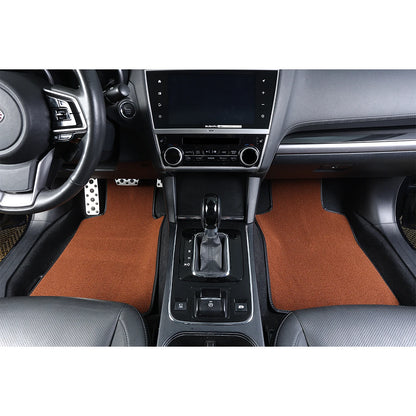 Universal Car Floor Mat Front & Rear Automotive Carpet Floor Mats for Auto SUV Sedans Vans Accessories Dirt and Wear-resistant