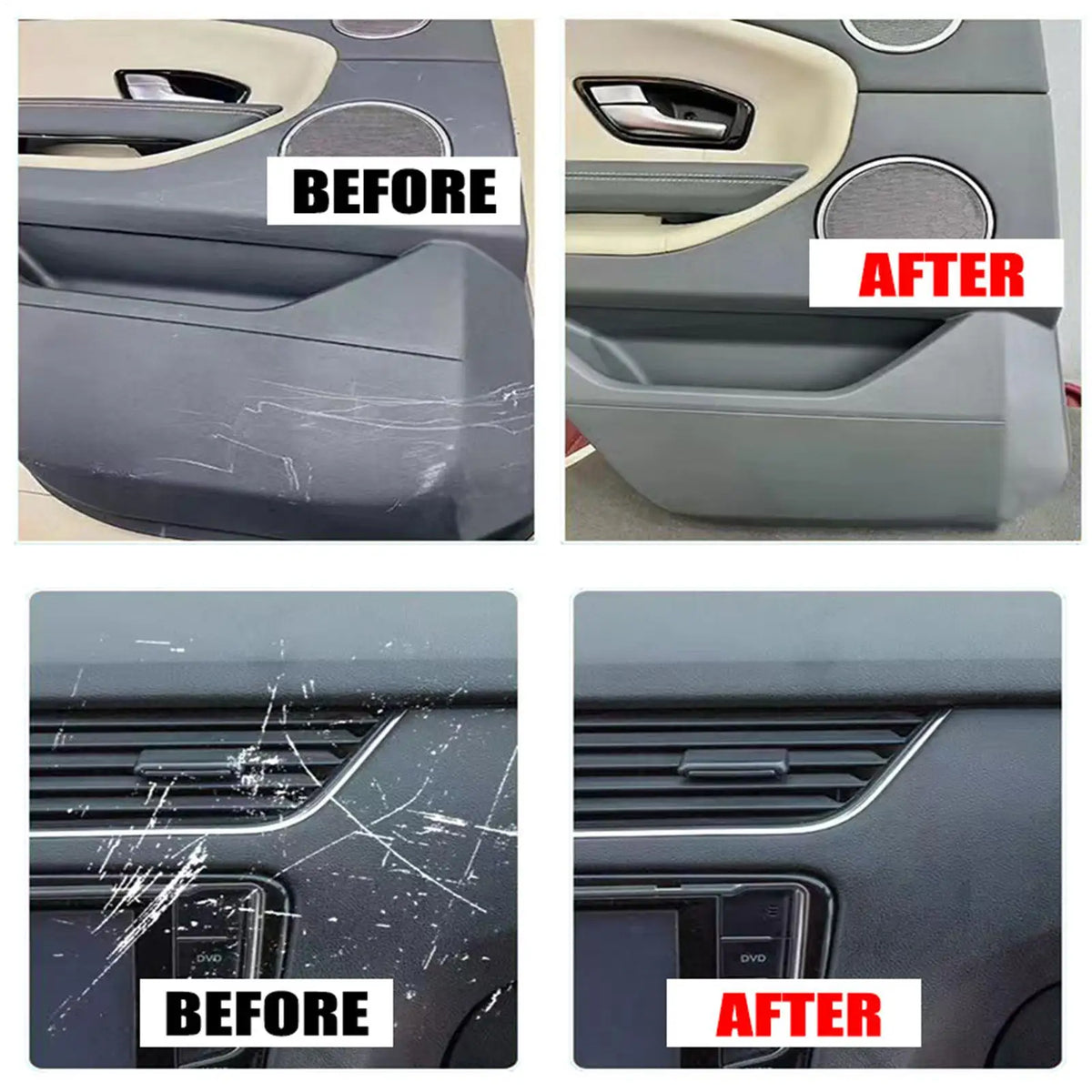 100g Car Scratch Remove Car Interior Restorer UV Protection Dashboard Scratch Repair Kit Vehicle Restorer Car Part Refurbish Wax