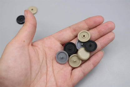 2-20Pcs Car Safety Seat Belt Limit Buckle Clip Retainer Seatbelts Stop Button Auto Interior Accessories Black Gray Beige 3 Color