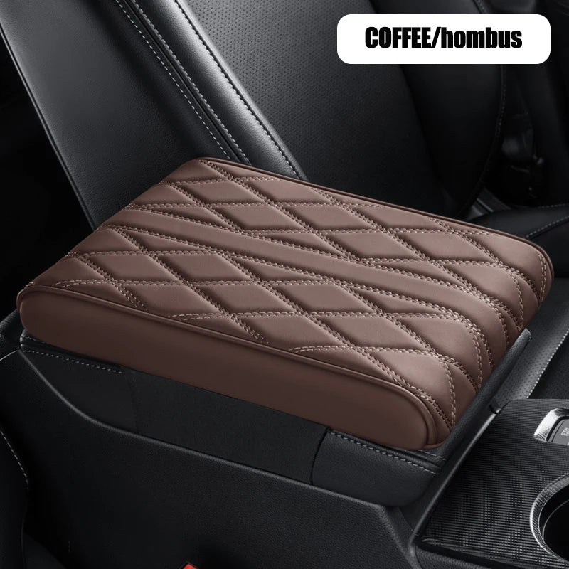 Car Strip Armrest Cushion Mat Auto Center Console Pad Memory Foam Armrest Box Hand Rest Pillow Universal Fit for Most Vehicles