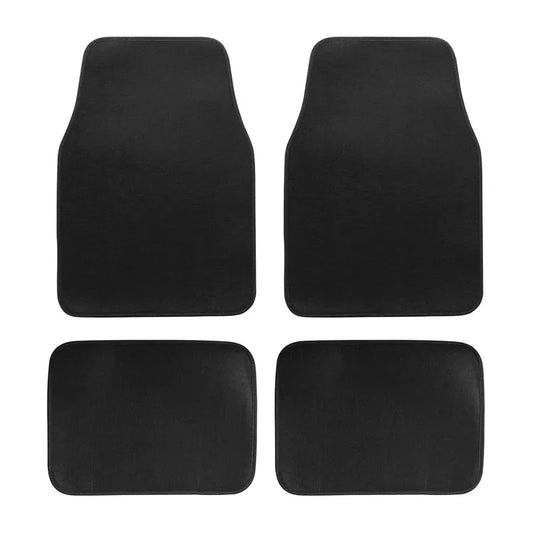 4Pcs Universal Fit Car Floor Mats Front Rear Automotive Carpet for SUVs Sedans Vans Interior Protection All Weather