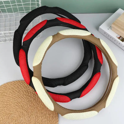 Steering Wheel Cover Suitable For 38cm Diameter Car Accessories Interior Steering Wheel Protective Decoration Universal