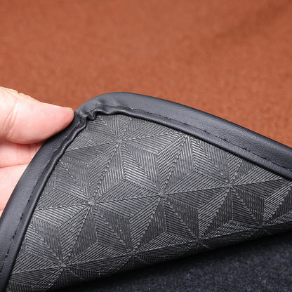 Universal Car Floor Mat Front & Rear Automotive Carpet Floor Mats for Auto SUV Sedans Vans Accessories Dirt and Wear-resistant