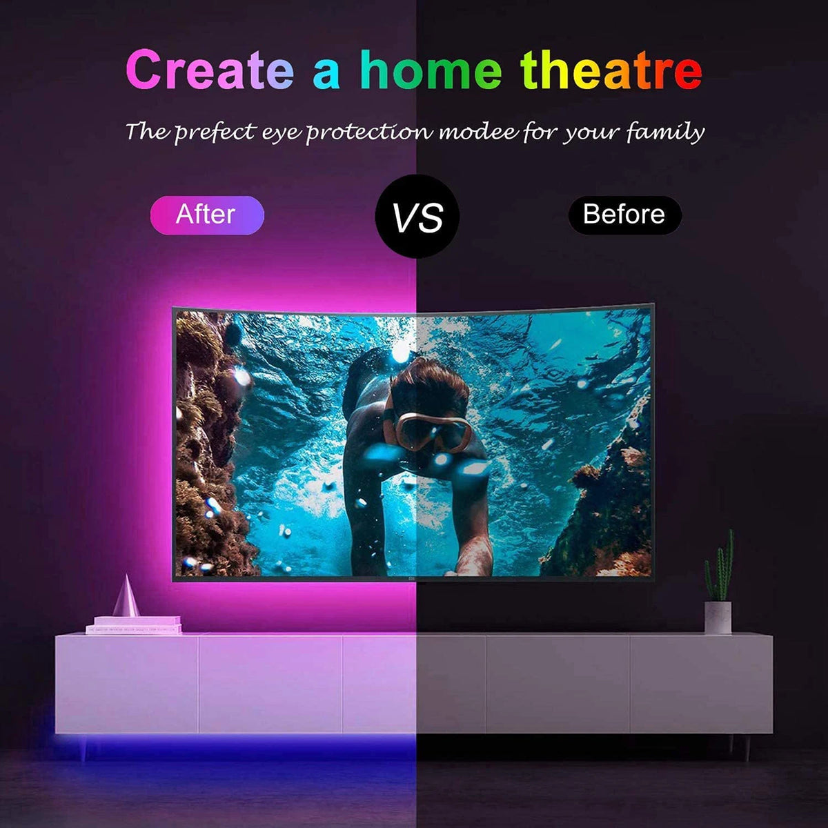 RGB Led Strip Lights 10m 20m 30m Led Room Light with Remote and APP Control RGB Ribbon for Room Home Party Decoration