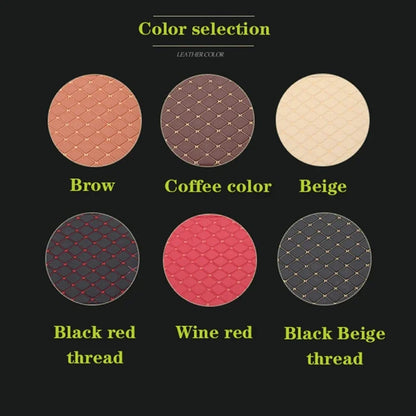 Car Floor Mats 4 Pcs Universal PU Leather Floor Mats Liners For Cars Truck SUV Front Rear Mats Foot Pad Car Accessories
