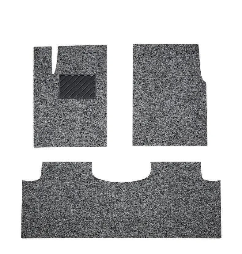 Car Floor Mats Car Foot Pads Universal Silk Loop Self-Cutting Single Main and Passenger Car Floor Mats Waterproof