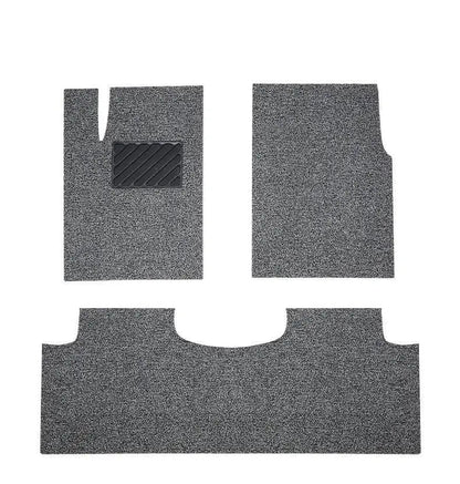 Car Floor Mats Car Foot Pads Universal Silk Loop Self-Cutting Single Main and Passenger Car Floor Mats Waterproof